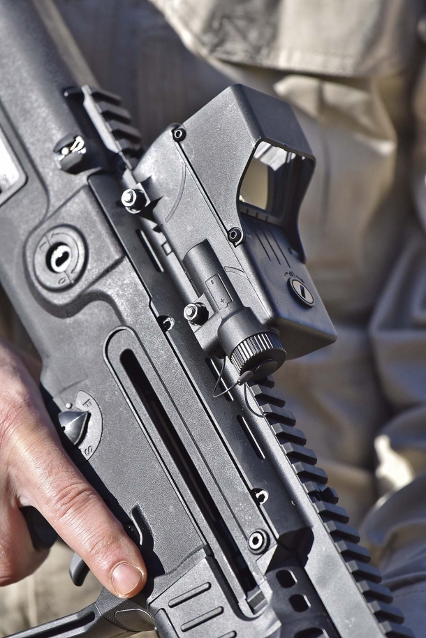 Meprolight RDS Tru-Dot 1.8: red dot, Israeli-style