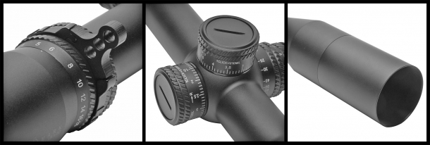 Details of the Sightmark Citadel 3-18x50 LR2