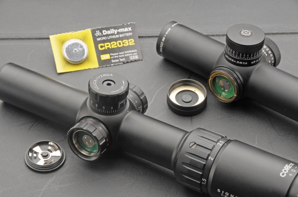Sightmark Core TX 1-4x24 AR-223 BDC and Sightmark Rapid AR 1-4x20 SHR-223 riflescopes