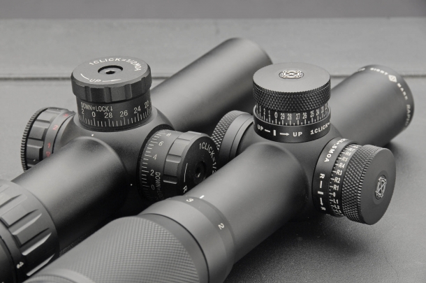 Sightmark Core TX 1-4x24 AR-223 BDC and Sightmark Rapid AR 1-4x20 SHR-223 riflescopes
