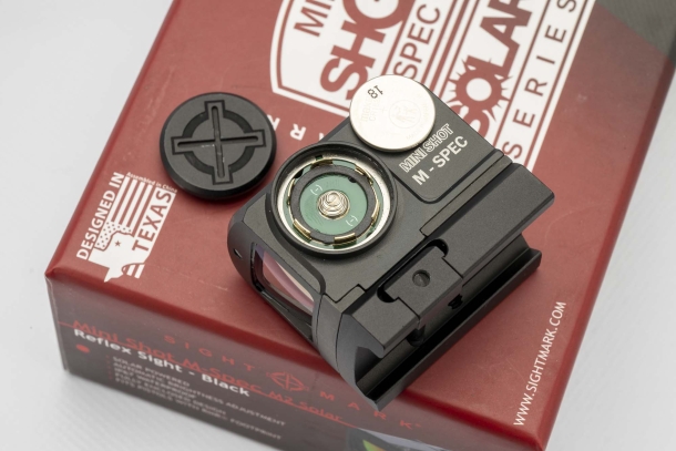Sightmark Mini Shot M-Spec M2 Solar, the solar powered MRDS