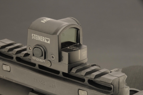 Steiner MRS Micro Reflex Sight: il punto rosso professionale Steiner MRS Micro Reflex Sight: il punto rosso professionale