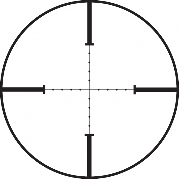 Nuovi cannocchiali Leupold VX-3HD e Mark 3HD Leupold Mark 3HD: reticolo MIL-Dot