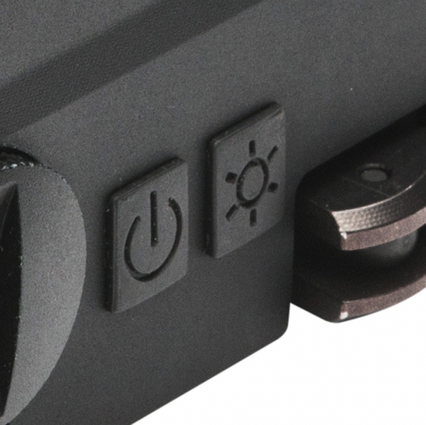 Sightmark RAM Ultra Shot line of reflex sights The R-Spec, A-Spec and M-Spec reflex sights also offer a wide adjustment level for reticle brightness