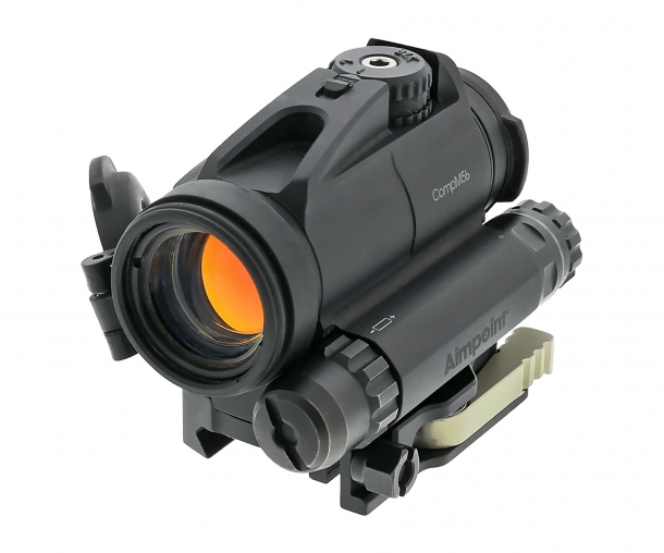 Aimpoint CompM5b, red dot con sistema di compensazione balistica Aimpoint CompM5b, red dot con sistema di compensazione balistica