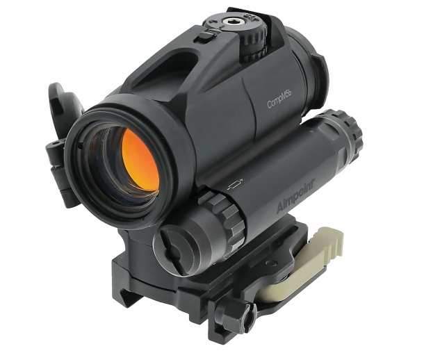 Aimpoint CompM5b, red dot con sistema di compensazione balistica Aimpoint CompM5b, red dot con sistema di compensazione balistica