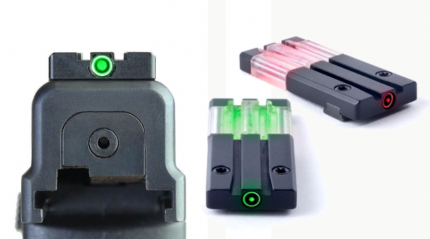 New Meprolight sights for 2017 The Meprolight FT Bullseye is available in red and green variants