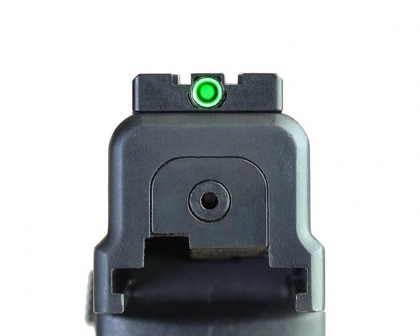 New Meprolight sights for 2017 Meprolight's FT Bullseye rear sight will attach on the slide of most modern pistols and lets shooters do without a front sight