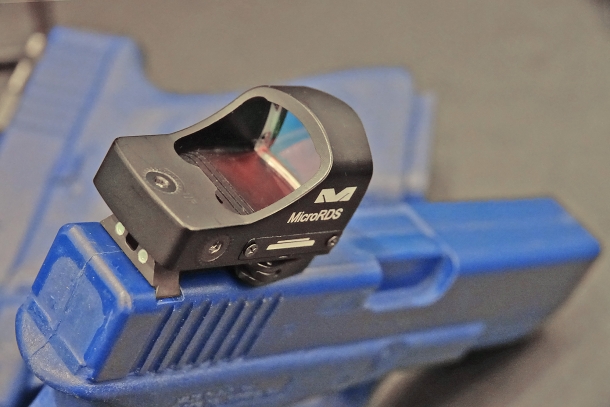 The Micro RDS doesn't need modifications to the slide to install