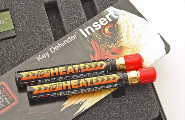 The Micro-Shot uses commonly available pepper spray cartridges