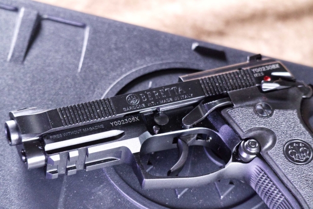 Beretta 80X – equilibrium in 380 ACP Controls are all at thumb reach without changing grip
