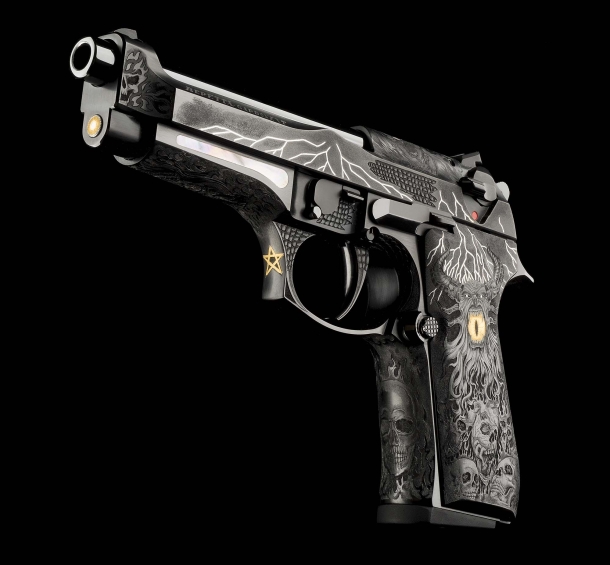 Beretta 98FS Demon: quando l'industria incontra l'arte Beretta 98FS Demon
