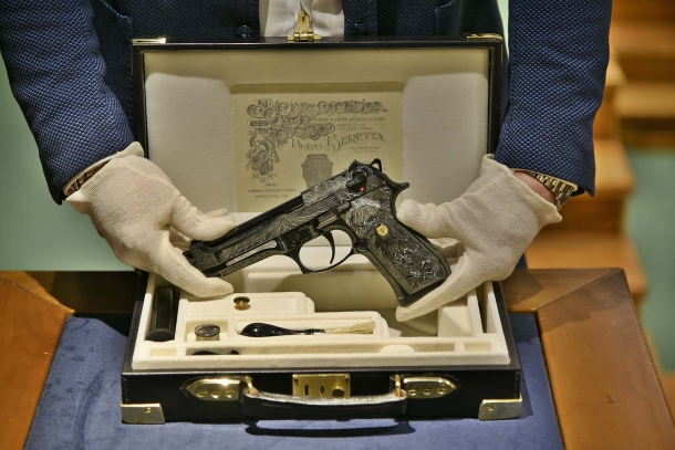 Lato sinistro della Beretta 98FS Demon