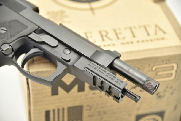 Beretta M9A3 Black: tutta nuova, tutta nera