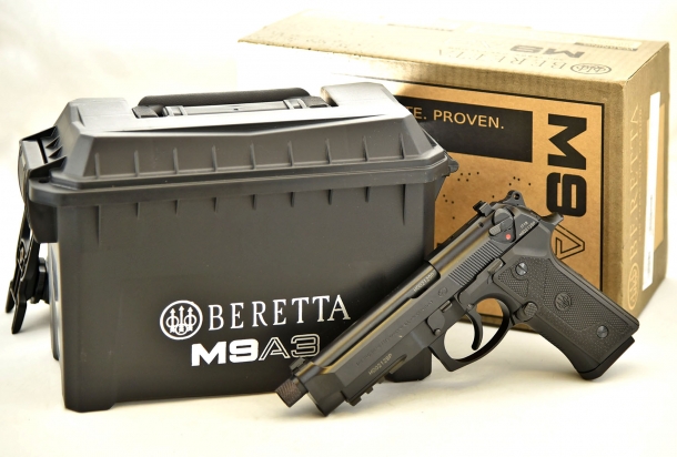 Beretta M9A3 Black: tutta nuova, tutta nera