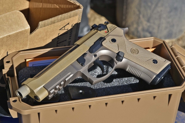 Lato sinistro della Beretta M9A3