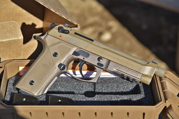 Lato destro della Beretta M9A3