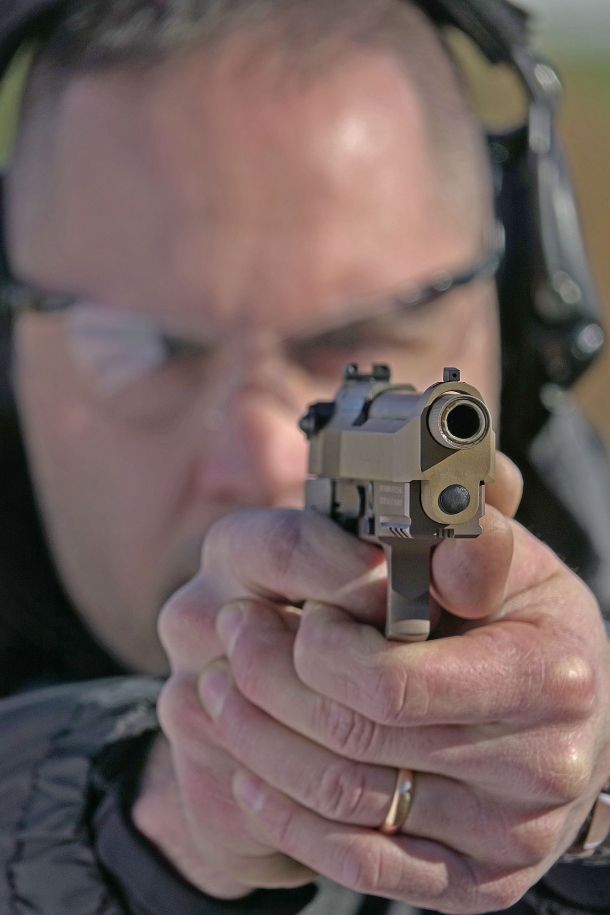 La Beretta M9A3 in punteria: un feeling familiare, spiccatamente migliorato