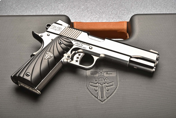 The right side of the right-handed Mirror Image Pistol