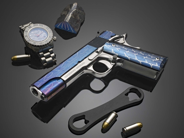 Cabot Guns One of a Kind pistols: Aphrodite and Leviathan Cabot Guns "One of A Kind" Aphrodite