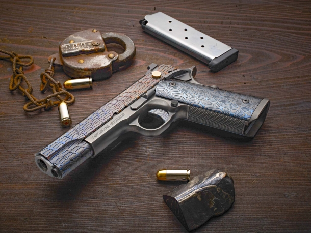 Cabot Guns One of a Kind pistols: Aphrodite and Leviathan Cabot Guns "One of A Kind" Leviathan