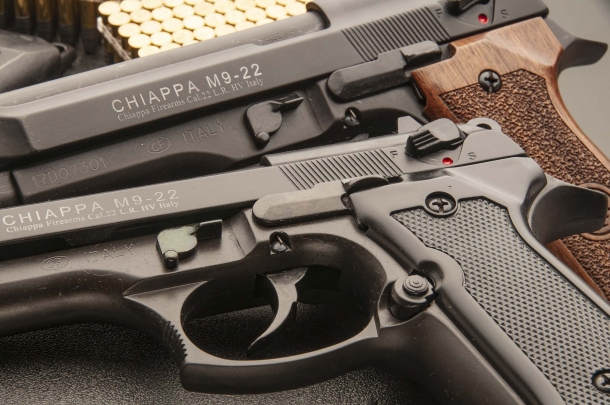Calibro .22 LR: pistole Chiappa M9-22 e 1911-22, divertimento a basso costo Chiappa M9-22