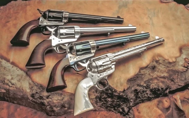 Colt 1873 Single Action Army Repliche Uberti Cattleman del Colt 1873 con varie finiture