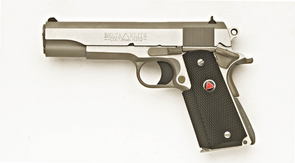 Lato sinistro della Colt Delta Elite 