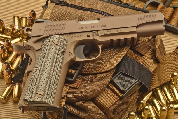 Left side of the M45A1 CQBP
