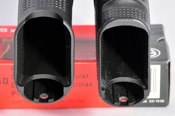 Glock G19 Gen5 calibro 9mm nella Glock G19 Gen 5 la casa è tornata sui propri passi riapplicando lo sguscio alla base dell'impugnatura