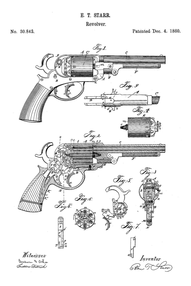 “Unforgiven” 30 years: the Starr 1858 revolver “Unforgiven” 30 years: the Starr 1858 revolver