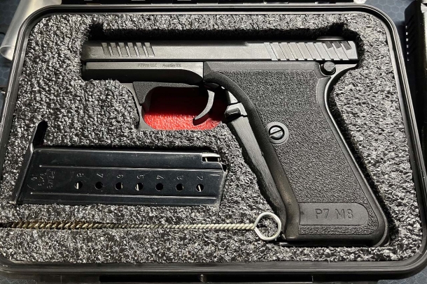 Pistole P7Pro: il ritorno di un grande classico La P7Pro realizza negli Stati Uniti cloni della serie P7, passando da varianti praticamente indistinguibili dagli originali a modelli spiccatamente modernizzati