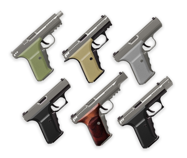Pistole P7Pro: il ritorno di un grande classico Gli optional previsti dal configuratore P7Pro includono diverse tipologie, disegni e lunghezze di canna, carrello, fusto e guardia del grilletto