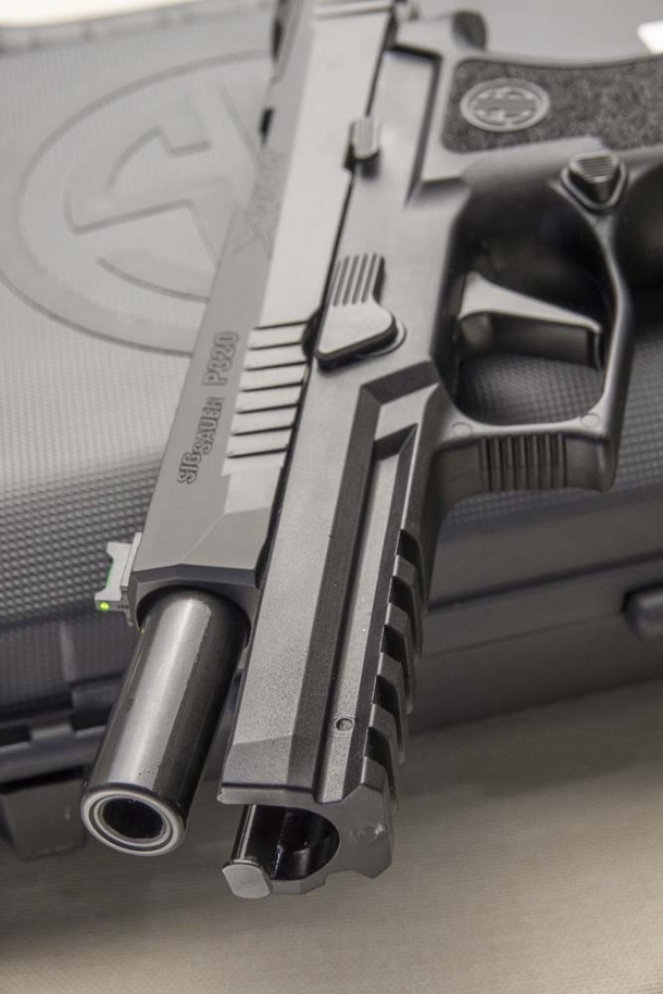 Pistola SIG Sauer P320 X-Five, modularità per il tiro dinamico Pistola SIG Sauer P320 X-Five, modularità per il tiro dinamico