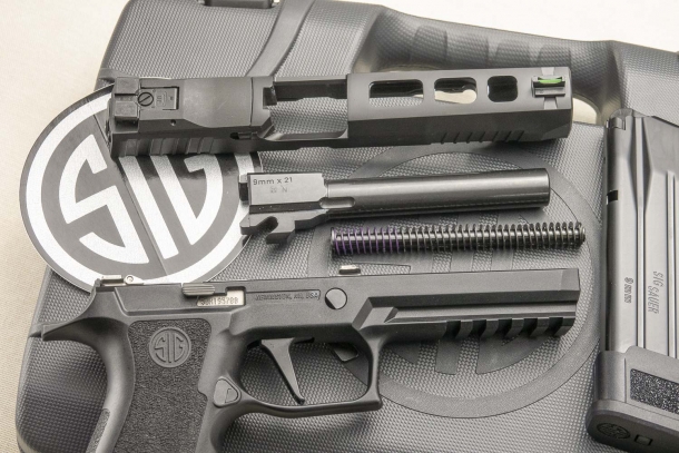 Pistola SIG Sauer P320 X-Five, modularità per il tiro dinamico Pistola SIG Sauer P320 X-Five, modularità per il tiro dinamico