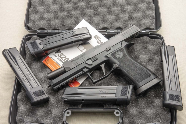 Pistola SIG Sauer P320 X-Five, modularità per il tiro dinamico Pistola SIG Sauer P320 X-Five, modularità per il tiro dinamico