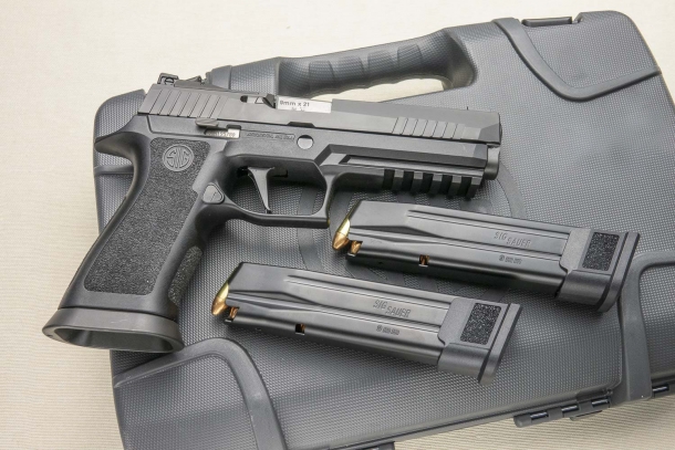 Pistola SIG Sauer P320 X-Five, modularità per il tiro dinamico Pistola SIG Sauer P320 X-Five