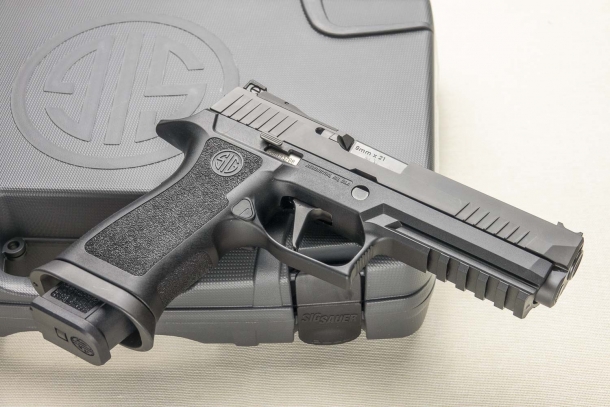 Pistola SIG Sauer P320 X-Five, modularità per il tiro dinamico Pistola SIG Sauer P320 X-Five, modularità per il tiro dinamico
