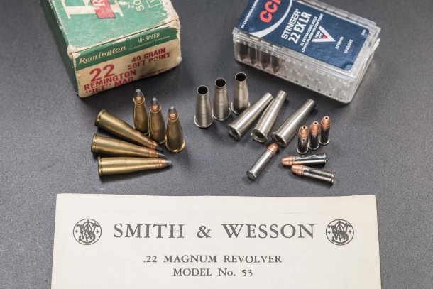 Smith & Wesson Model 53: an unusual revolver in caliber .22 Remington Jet Smith & Wesson Model 53: an unusual revolver in caliber .22 Remington Jet
