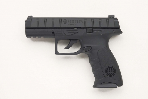 Left side of the pistol