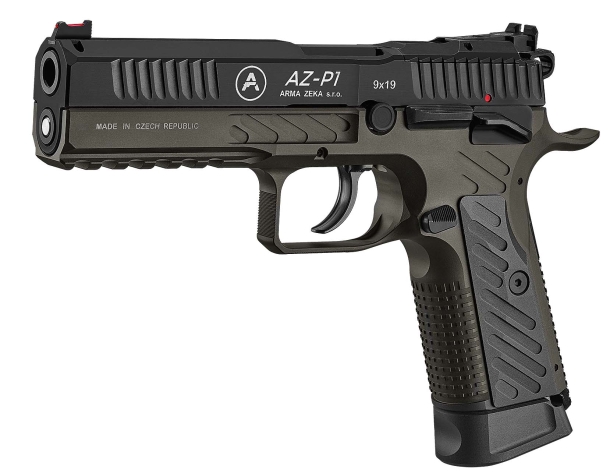 Arma Zeka AZ-P1, le nuove pistole da tiro dinamico di Erredi Trading Pistola Arma Zeka AZ-P1 calibro 9mm Parabellum, modello Sport Optics 2