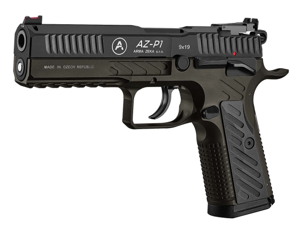 Arma Zeka AZ-P1, le nuove pistole da tiro dinamico di Erredi Trading Pistola Arma Zeka AZ-P1 calibro 9mm Parabellum, modello Sport