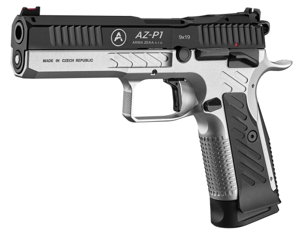 Arma Zeka AZ-P1, le nuove pistole da tiro dinamico di Erredi Trading Pistola Arma Zeka AZ-P1 calibro 9mm Parabellum, modello Super Optics 2