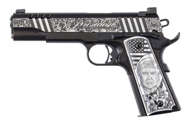Pistola Auto-Ordnance Rally Cry 1911 calibro .45 ACP – lato sinistro