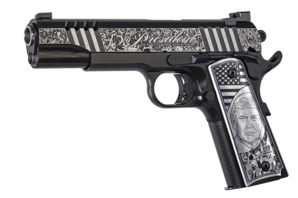 Auto-Ordnance Rally Cry 1911: la pistola commemorativa per Trump