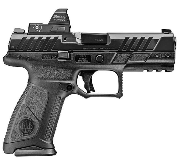 Beretta APX A1 Full Size: the Italian striker-fired service pistol, renewed Beretta APX A1 Full Size 9mm Luger pistol – right side