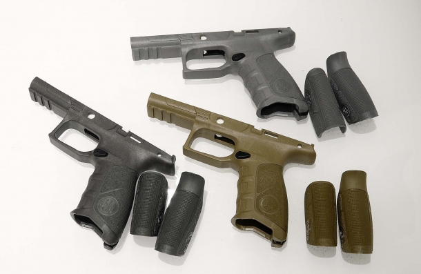 The Beretta APX pistol is a modular design that can be configured at the user's will