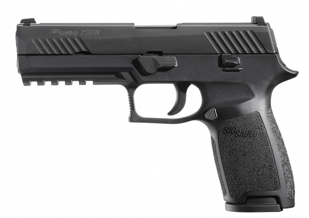 Bignami: arriva la SIG Sauer P320 La SIG Sauer P320 in versione "Full-Size" con canna da 4.7"
