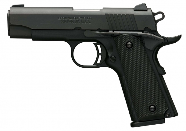 Browning 1911-380 Black Label new pistols for 2017 The Browning Black Label 1911-380 Compact pistol