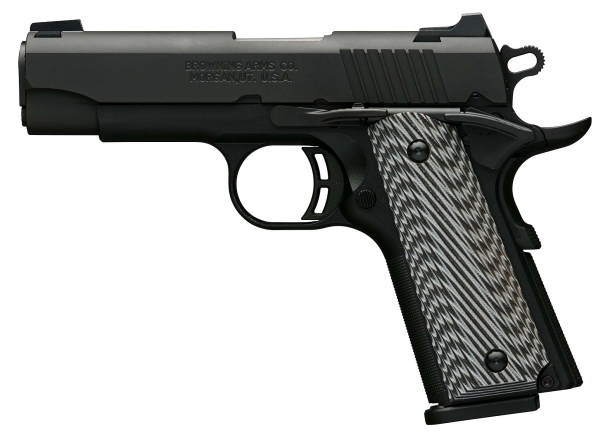Browning 1911-380 Black Label new pistols for 2017 The Browning Black Label 1911-380 Pro Compact pistol
